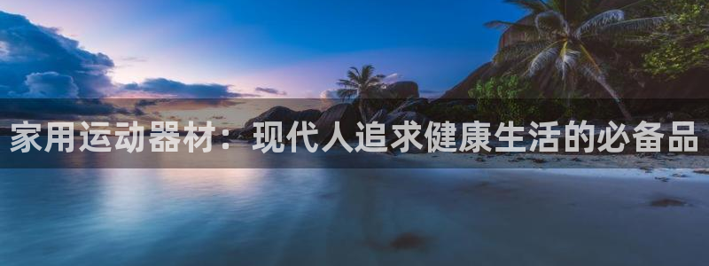 征途国际:家用运动器材:现代人追求健康生活的必备品